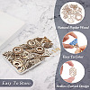 DIY Geometry Earring Making Kit DIY-TA0005-46-4