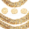   50Pcs Brass Spacer Beads KK-PH0004-13-1