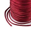 Nylon Satin Rattail Cords NWIR-R033-1.5mm-192-2