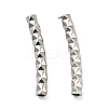 Non-Tarnish 304 Stainless Steel Tube Beads STAS-B047-29A-P-1