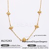 316L Surgical Stainless Steel Link Chain Necklaces for Women FS-WGE9B28-16-1