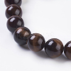 Natural Red Tiger Eye Beads Strands G-C076-8mm-1D-3