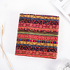Rectangle Printed Cotton Linen Fabric PW-WG97318-07-1
