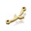 304 Stainless Steel Connectors Charms STAS-U041-06G-2
