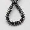 Non-magnetic Synthetic Hematite Beads Strands G-Q906-5mm-1