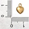 304 Stainless Steel with Rhinestone Pendants X-STAS-Q346-01G-08-2