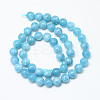 Natural Quartz Beads Strands X-G-R345-8mm-29-1-2