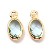 Eco-Friendly Brass with Glass Pendants LS-KK-K268-01E-2