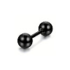 Round 316L Surgical Stainless Steel Cartilage Earrings for Women Men WGCE133-03-1