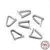 Anti-Tarnish Rhodium Plated 925 Sterling Silver Pendant Bails STER-L057-080A-P-4