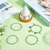20Pcs Iron Cable Chain Bracelets for Women Men BJEW-SC0001-42-3