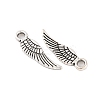 Tibetan Style Alloy Wing Pendants X-TIBEP-3344-AS-NR-3
