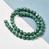 Synthetic Malachite Dyed Beads Strands G-P507-02A-01-2