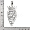 Tibetan Style Alloy Big Pendants PALLOY-D362-02AS-C-3