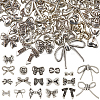 72Pcs 
16 Styles Tibetan Style Alloy Beads TIBEB-SC0001-40B-1