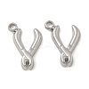 304 Stainless Steel Pendants STAS-D127-21C-P-1