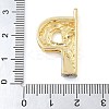 Brass Pendants PALLOY-S036-01G-P-3