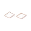 Brass Cabochons LS-MRMJ-T104-002A-RG-2
