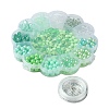 Acrylic Bead Flowers/Stars/Hearts OACR-FS0001-67B-6