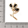 Brass Glass Pendants KK-B100-041G-05-3