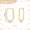 6 Pairs 201 Stainless Steel Hoop Earrings EJEW-UN0003-13B-3