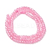 Cubic Zirconia Bead Strands ZIRC-P109-01B-01-4