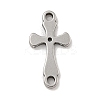 201 Stainless Steel Connector Charms STAS-S146-05P-1