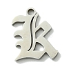 Non-Tarnish 201 Stainless Steel Pendants STAS-B055-01P-K-1