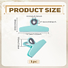 Stainless Steel & TPR Plastic Bag Sealing Clip AJEW-WH0604-64-2