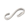 304 Stainless Steel Hook Clasps STAS-Z130-05P-2