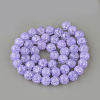 Synthetic Crackle Quartz Beads Strands X-GLAA-S134-10mm-15-2