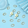 SHEGRACE Brass Leverback Earring Findings XGR0070G-73G-5