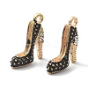 2Pcs Alloy Enamel Stilettos Pendants ENAM-YW0002-30A-3