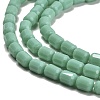 Opaque Glass Beads Strands GLAA-G112-04E-3