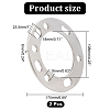 Aluminium Alloy Wheel Spacer for SUV AJEW-WH0348-74A-MP-2