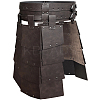 Medieval PU Imitation Leather Thigh Waist Armor AJEW-WH20054-091B-1