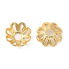 Brass Beads Cap KK-B073-04G-3