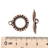 Tibetan Style Toggle Clasps LS-RLF11359Y-NF-2