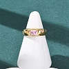 304 Stainless Steel Wide Band Finger Rings RJEW-F201-01G-01-1
