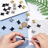 16Pcs 4 Colors Alloy Shoelace Charms FIND-HS0001-17-3