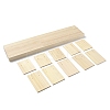 2-Slot Wooden Earring Display Card Stands LS-EDIS-R027-01B-02-3
