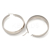 Tarnish Resistant 202 Stainless Steel Hoop Earring EJEW-H003-09P-03-2