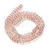 Transparent Glass Beads Strands EGLA-K071-05D-2