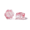 Electroplated Glass Beads GLAA-G090-01F-2