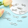 30Pcs 6 Styles 201 Stainless Steel & Alloy Connector Charms STAS-YW0003-10-4