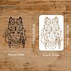 Large Plastic Reusable Drawing Painting Stencils Templates DIY-WH0202-483-2