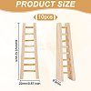 Mini Wooden Stairs Furniture DJEW-WH0015-114-2
