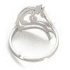 Non-Tarnish 304 Stainless Steel Rings RJEW-R142-02P-3