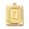 Ion Plating(IP) 304 Stainless Steel Pendants STAS-U033-01G-Q-1