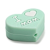 Father's Day Silicone Focal Beads FIND-PW0005-12G-3